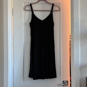 Classic Black Slip Dress